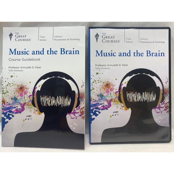 Great Courses: Music and the Brain; CDs & Guidebook - Picture 1 of 2